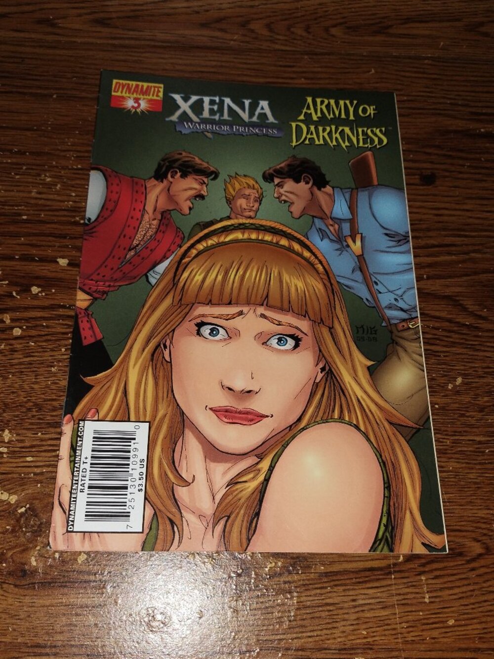 Xena: The Warrior Primcess / Army of Darkness #3 (Dynamite Comics, 2008)
